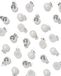 HEMA Boules de Noël en verre blanches - 36 pièces