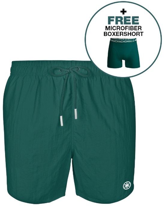 Muchachomalo Heren Zwembroek - Maat M - Groen