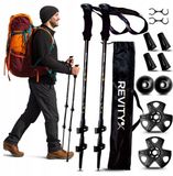 Revity Wuxi Wemade Healthcare Products Co., Ltd. Opvouwbare Nordic Walking Stokken - Verstelbaar & Lichtgewicht