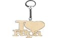 Artemio 14001715 houten sleutelhanger I Love Papa