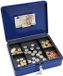 Wedo Geldkist - Blauw - Staal - 30 x 24 x 9 cm