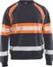 Blåkläder Sweater High Vis 3359-1158 - Medium Grijs/ High Vis Oranje - XL