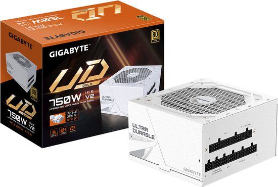 GIGABYTE UD750GM PG5 V2 ICE power supply unit 750 W