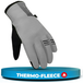 MiVelo Gants d'hiver - Thermo-Fleece & 3M - Coupe-vent, imperméable, écran tactile & antidérapant - Entièrement réfléchissant - Taille XL
