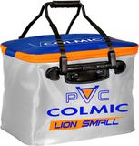 Colmic Lion PVC Opbergtas – Waterdichte EVA Tas voor Visgerief en Accessoires - Maat : Small