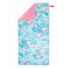 Merkloos / Sans marque Abisal Sp. z o.o. Sneldrogend microvezel strandlaken, 160x80cm, flamingoprint