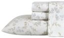 Fawn Grey Flanellen dekbedset, maat queen, 100% katoen, geborsteld