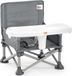 BRIGHT STARTS Pop 'N Sit Chaise haute pour enfants, pliable, léger, portable, avec sac de transport