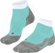 FALKE RU4 Short anti-blaar katoen functioneel materiaal hardloopsokken dames blauw - maat 39-40