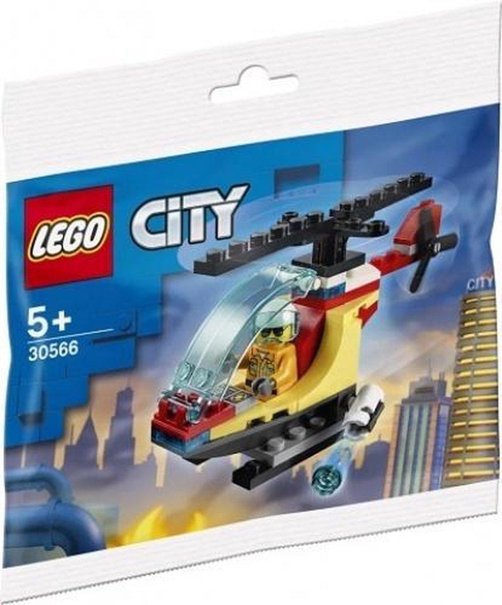 lego City Brandweer Helicopter - 30566