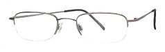Flexon FLEXON 607 gunmetal clair 51/20/145 MAN Montures de lunettes