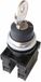 Eaton 216517 M22-WRS/K11 Sleutelknop Kunststof frontring Sleutel Zwart 1 stuk(s)