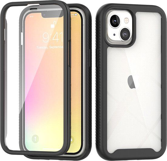 iMoshion 360° Full Protective Case - Black for Apple iPhone 13