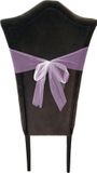 PartyDeco Tule stof op rol - 2x - lilapaars - 30cm x 9meter - Organza/mesh decoratie stoffen