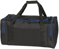 Black & Match IMBRETEX SAS Sporttas Black & Match Duffel bag zwart/royaal 40x40x20 cm 85 l