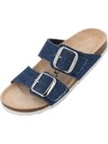 Palado Sandaal 'Palado Samos GS Jeans' donkerblauw