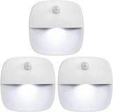 Sans marque 3 Pièces Lampe LED à Détecteur de Mouvement Sans Fil