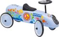 GOKI Loopauto - Flower Power - 73,5X35X40Cm - Metaal En Kunststof - 1 Jaar