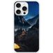 Apple iPhone 16 Seul en montagne Verstevigd hoesje met sublimatie bedrukking