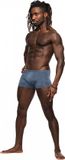 Male Power Mini Short Xlarge Blue Élasthanne/Polyester/Spandex