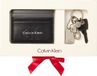 Calvin Klein Portemonnee Leer Zwart/Zilver Herfst/Winter