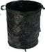 Pro Garden Tuinafvalzak - opvouwbaar - rond - antraciet - 155 liter