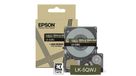 Epson LK-5QWJ Matte Tape - Khaki/White - 18mm
