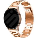 Strap-it Samsung Bracelet acier Galaxy Watch FE (or rose)