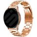 Strap-it Samsung Bracelet acier Galaxy Watch FE (or rose)
