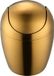 Goodivery ® Prullenbak compact avec couvercle à bascule - Or, Métal, 400 ml