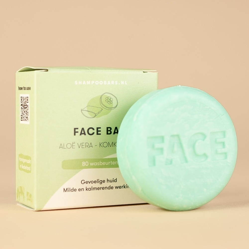 Shampoo Bar - Aloë Vera en Komkommer