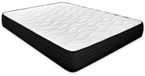Matelas visco-élastique, réversible, 23 cm d'épaisseur, 105x200 cm, blanc