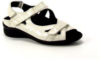 Durea 7376 0190 Platte sandalen Dames Wit - wK