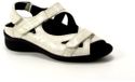 Durea 7376 0190 Platte sandalen Dames Wit - wK