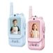 JK200 Talkie-walkie enfant avec caméra - 2 pièces - Bleu / Rose