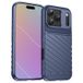 Thunder Coque iPhone 18 Pro/17 Pro en TPU - Série Thunder - Bleue