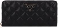 GUESS Giully II SLG Zip Around Wallet Black