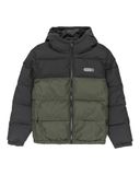 Element Klassieke jas met capuchon Puffer Y bruin S/10