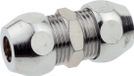 KIRCHHOFF MS Knelfitting-Fitting - Chroom - 3/8" x 8 mm