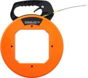 Merkloos / Sans marque Shanghai Sishun Technology Co., Ltd 200-Voet Glasvezel Katrol, 3/16-Inch Draadtrekker met Verbeterde Behuizing en Handvat, Flexibele Draadtrekoplossing voor Muren en Elektrische Leidingen
