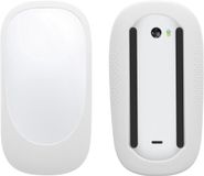 kwmobile Siliconen Beschermhoes voor Apple Magic Mouse 1 / 2 Hoes – Antislip PC Muis Cover van zacht siliconen – wit