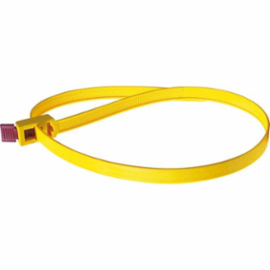 HellermannTyton SpeedyTie - Geel - 13mm - 5 stuks