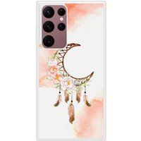 Samsung Galaxy S22 Dreamcatcher lune Verstevigd hoesje met sublimatie bedrukking