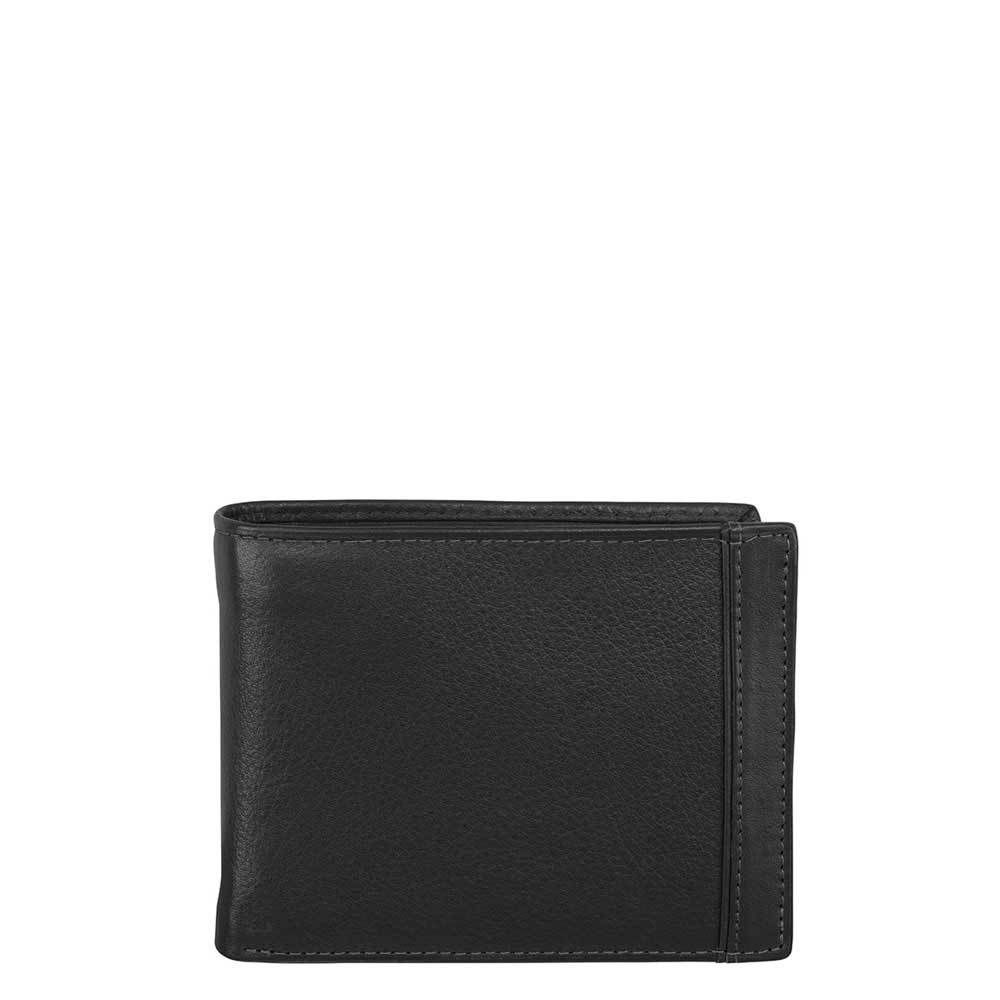 dR Amsterdam 67 Series Billfold 10 cc black Zwart