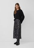s.Oliver - Lichtgewicht midirok met elastische tailleband