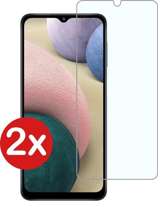 BTH Screenprotector Samsung Galaxy A12 - Tempered Glass - 2 Pack