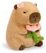 Adorable peluche capybara - coussin kawaii de 35 cm, pour les enfants à partir de 3 ans