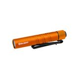 Olight I3T 2 EOS Mini-zaklamp, 200 Lumen Compact Helder Licht met Dubbelzijdige Zakclip, 2 Lichtmodi AAA Batterij Zaklamp met Eindkap Schakelaar voor Kamperen Outdoor en Wandelen