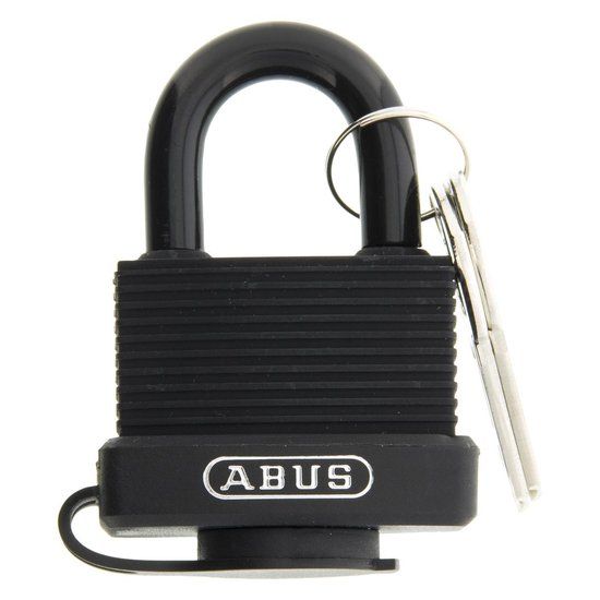Abus Hangslot Weersbestendig 70 - 45mm - Zwart - Messing - Sleutel