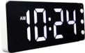 NeXtime Digitale Klok Wit – Tafel/Wandklok – 27.2 × 10.8 × 3 cm – ABS – Wit – LED